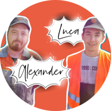 Alexander und Luca: Konstruktionsmechaniker