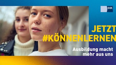 Motiv der Azubi Kampagne könnenlernen