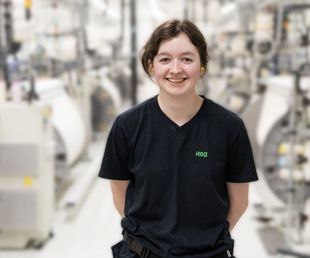 Sophie: Maschinen und Anlagenführerin - Textiltechnik