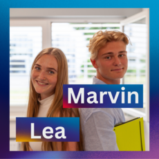 Lea und Marvin: Industriekaufleute