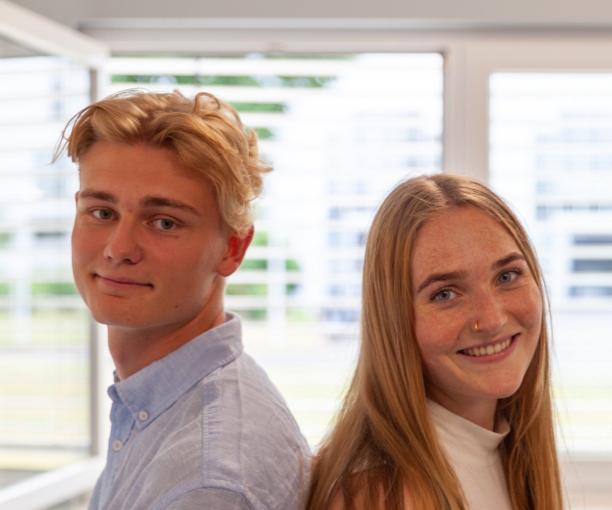 Lea und Marvin Lea und Marvin: Industriekaufleute