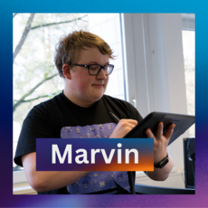 Marvin B.: Mediengestalter Digital und Print