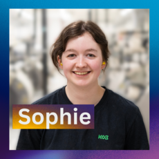 Sophie: Maschinen und Anlagenführerin - Textiltechnik
