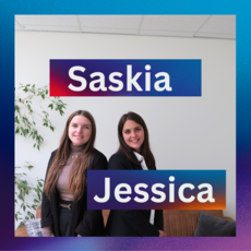 Saskia und Jessica: Industriekauffrauen