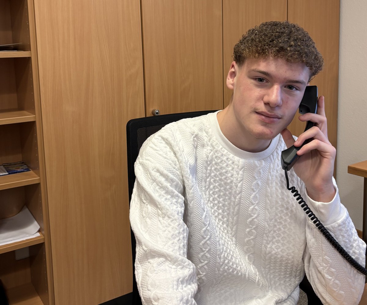 Jeremy: Kaufmann für Büromanagement