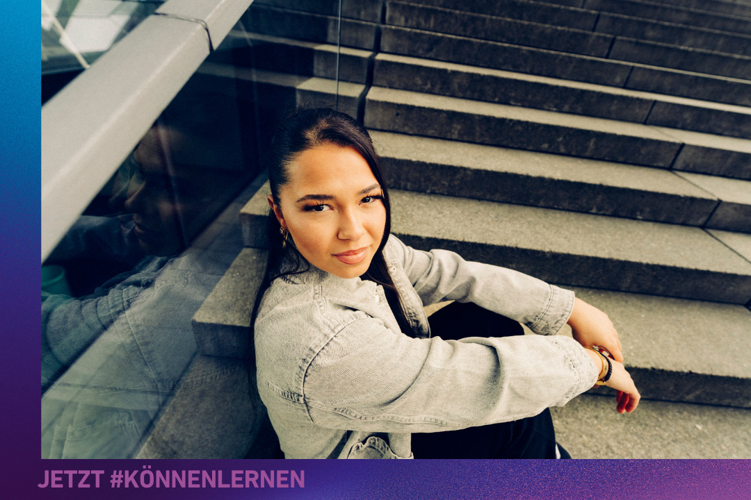 Azubi Botschafterin Nazmiye ist mit weiteren Azubis Gesicht der bundesweiten Kampagne könnenlernen